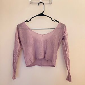 Ballet warm up top from Chacott